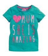 Love Mum Sequin Tee drawing