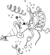 New Years Coloring Page