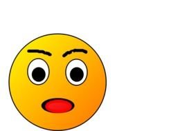 surprised smiley face