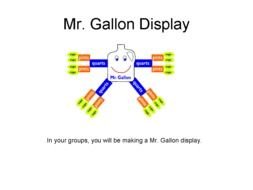 Mr Gallon Man Printable drawing