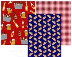 gift paper with different prints