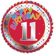 Happy 11th Birthday Balloons