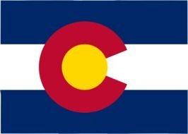 Colorado Flag Clip Art drawing