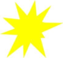 Sun Rays Clip Art N38