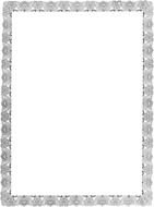 Flower Clip Art Page Borders drawing