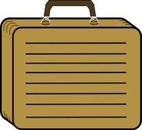 Suitcase Clip Art N32