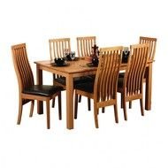 classic wooden Dining Table with chairs