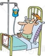 Hospital Patient Cartoon N5