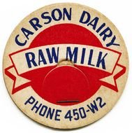 Vintage Milk Bottle Clipart Cap