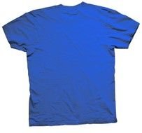 Blue T Shirt Clip Art N17
