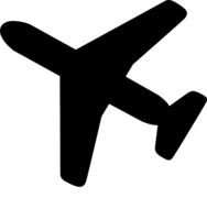Airplane Outline Clip Art N6