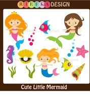 Little Mermaid Ariel Clip Art N4