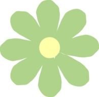 Yellow Daisy Clip Art N7