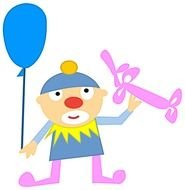 Artists Wpclipart Cartoon Clowns Clown A Public Domain Png Image