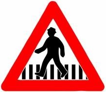 Pedestrian Crossing Sign N8