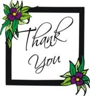 Thank You Clip Art N102