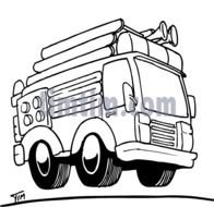 Fire Truck Drawings