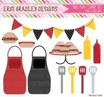 BBQ Picnic Clip Art