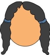 Blank Girl Faces Clip Art N2