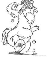Sesame Street Character Printable Coloring Page
