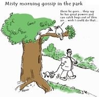 Gossiping Cartoon