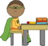 Free School Clip Art Superhero