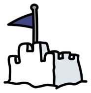 Snow Fort Clip Art drawing