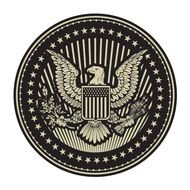 seal with american eagle