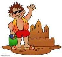 Sand Castle Clip Art N16