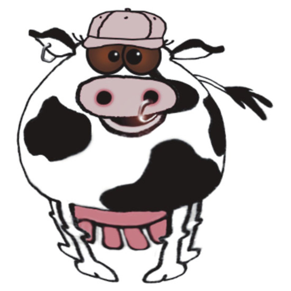 Fat Cartoon Cow N3