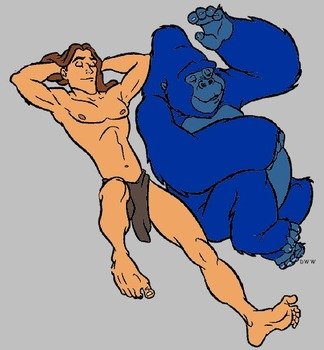 Terk And Tantor Clip Art