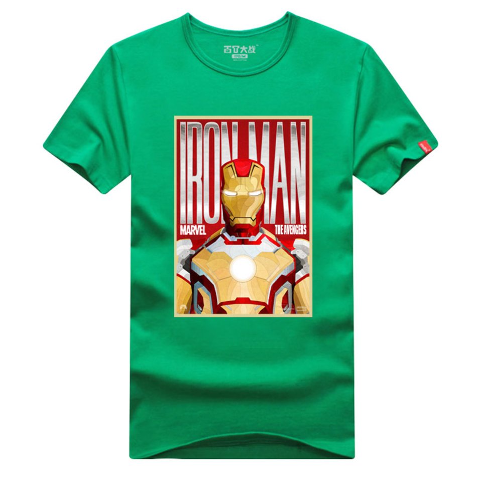 Iron Man on T Shirt as picture for clipart