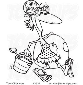 Black And White Line Drawings N5