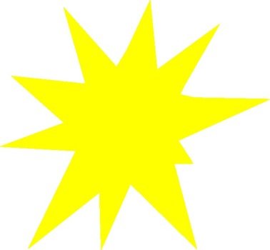 Sun Rays Clip Art N38
