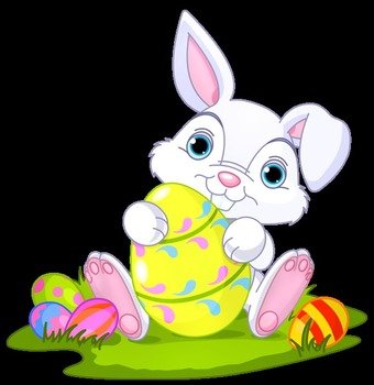 Easter Bunny With Eggs N8
