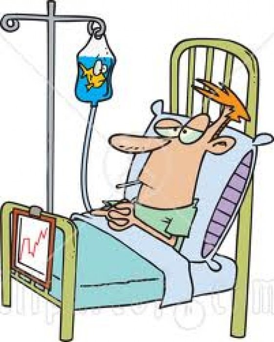 Hospital Patient Cartoon N5