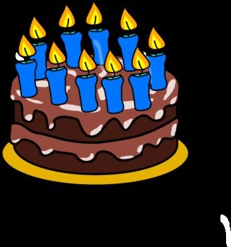 Birthday Cake Clip Art N212