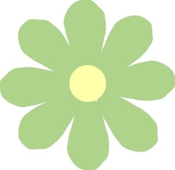 Yellow Daisy Clip Art N7