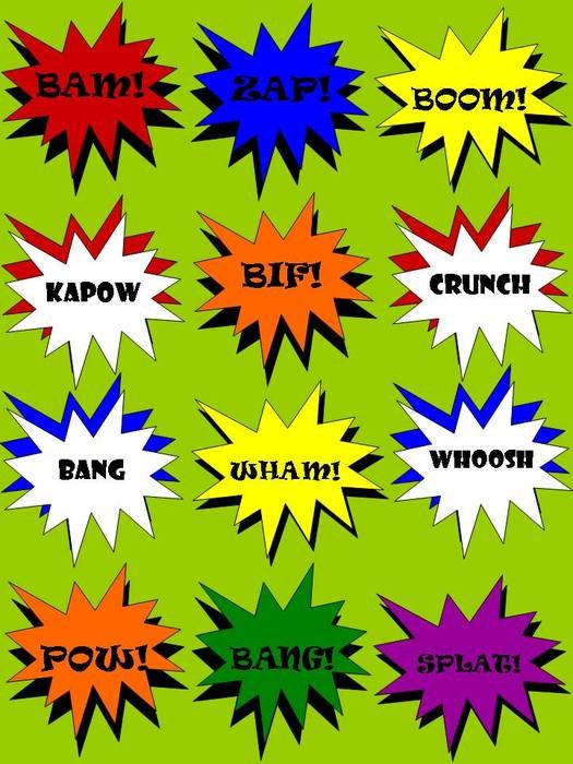 Superhero Logos drawing