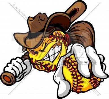 Fastpitch Softball Clip Art N16