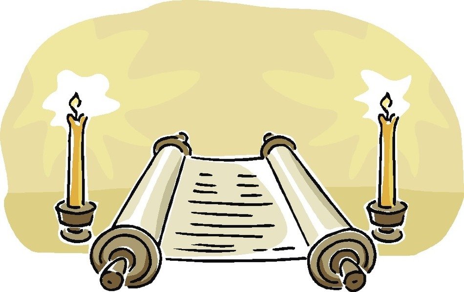 Open Torah Scroll