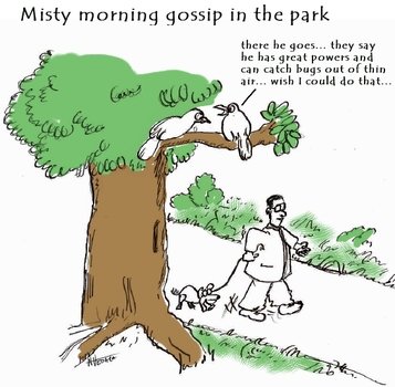 Gossiping Cartoon