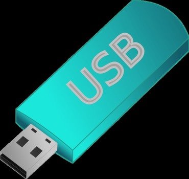 USB Flash Drive Clip Art N2