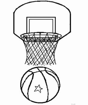 Basketball Coloring Pages N7