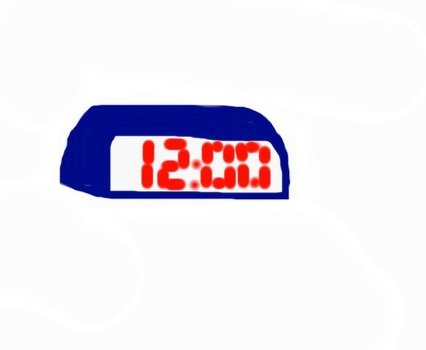Digital Clock Clip Art N17
