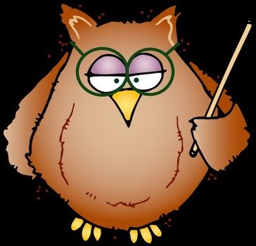 DJ Inkers Owl Clip Art