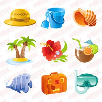 Seaside Clip Art N3