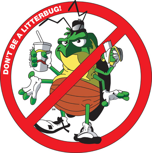 Dont Be A Litter Bug free image download