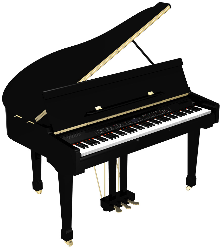 Clip art of Grand Piano free image download