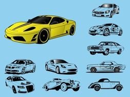 Car Illustration drawing